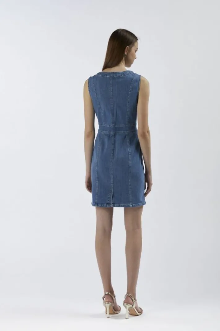 CafèNoir abito tipo tubino in denim