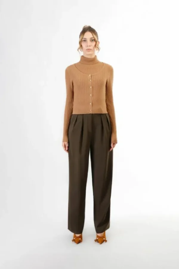 CafèNoir cardigan corto con bottoni