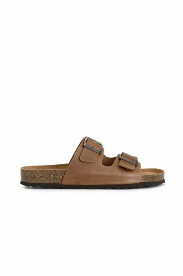 Uomo CafèNoir ciabatta uomo in pelle