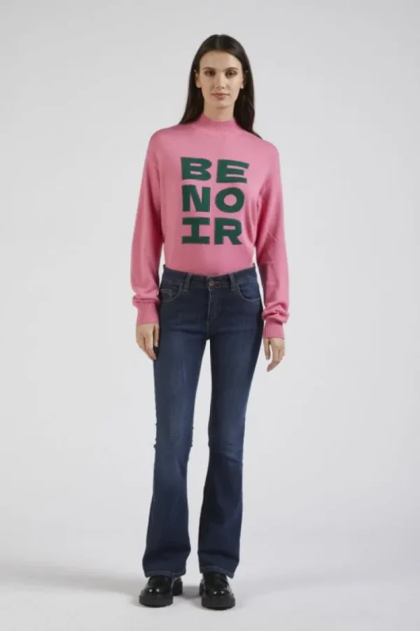 CafèNoir denim  flare blu medio scuro