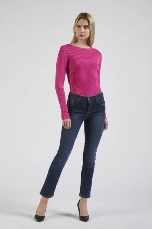 CafèNoir denim slim blu medio scuro