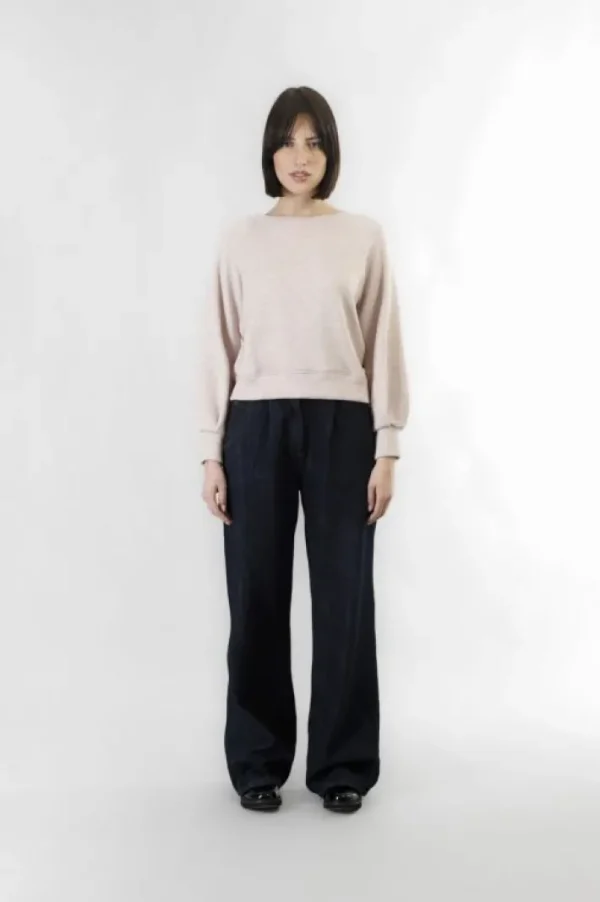 CafèNoir felpa scollo a barca felpa mano calda