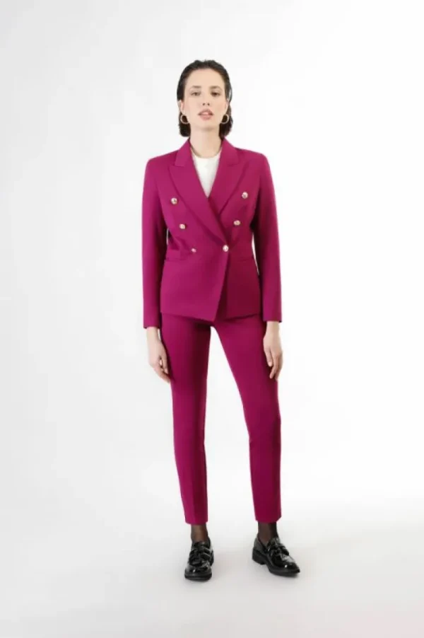 Donna CafèNoir giacca doppiopetto elasticizzata