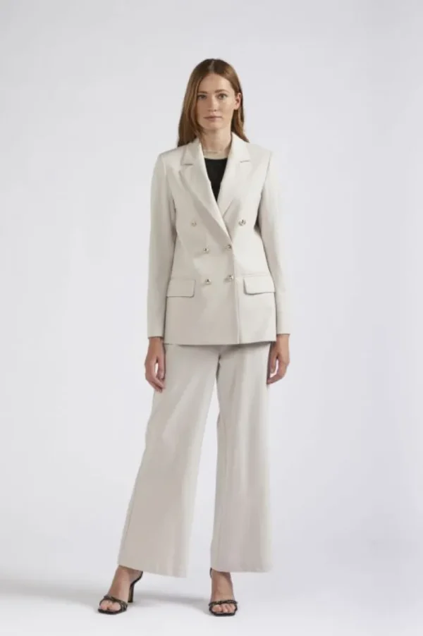 Donna CafèNoir giacca doppiopetto tessuto elasticizzato