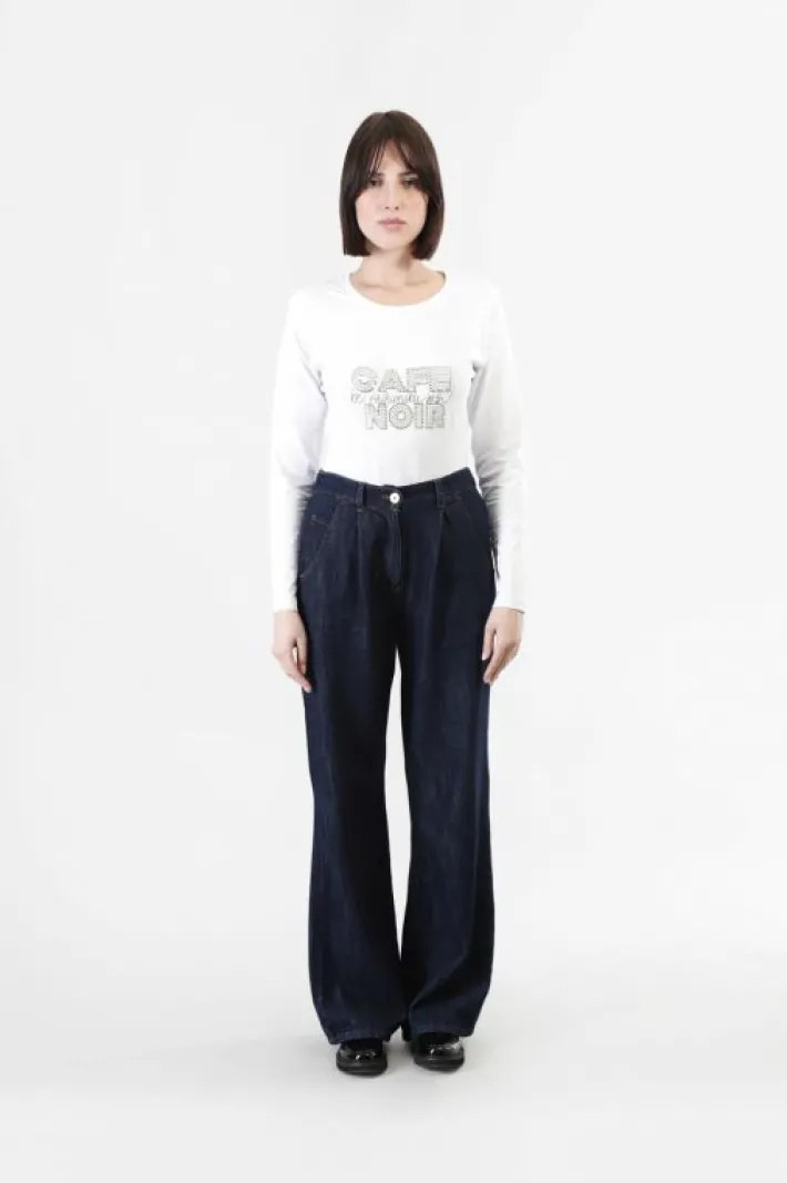 CafèNoir jeans denim super wide