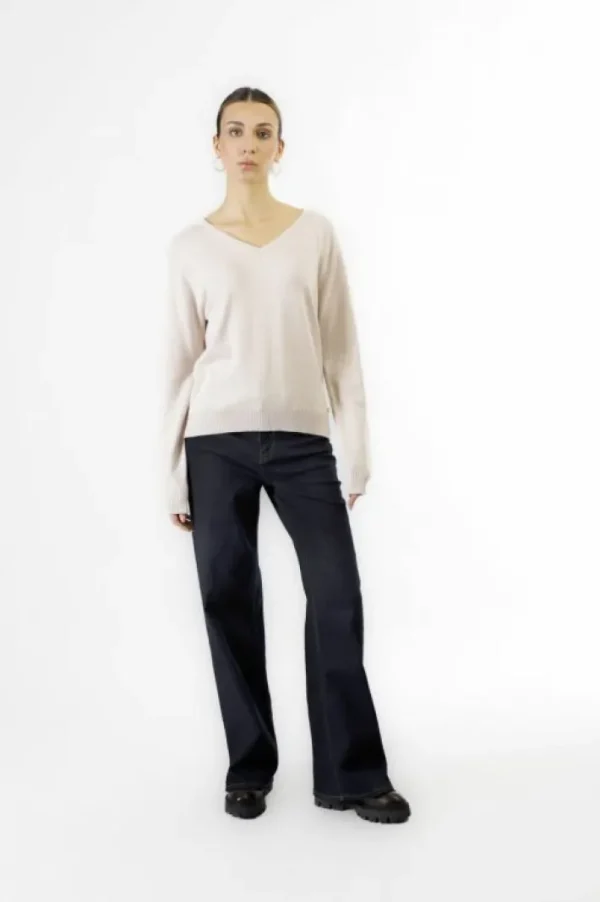 CafèNoir maglia  basic scollo a "v"