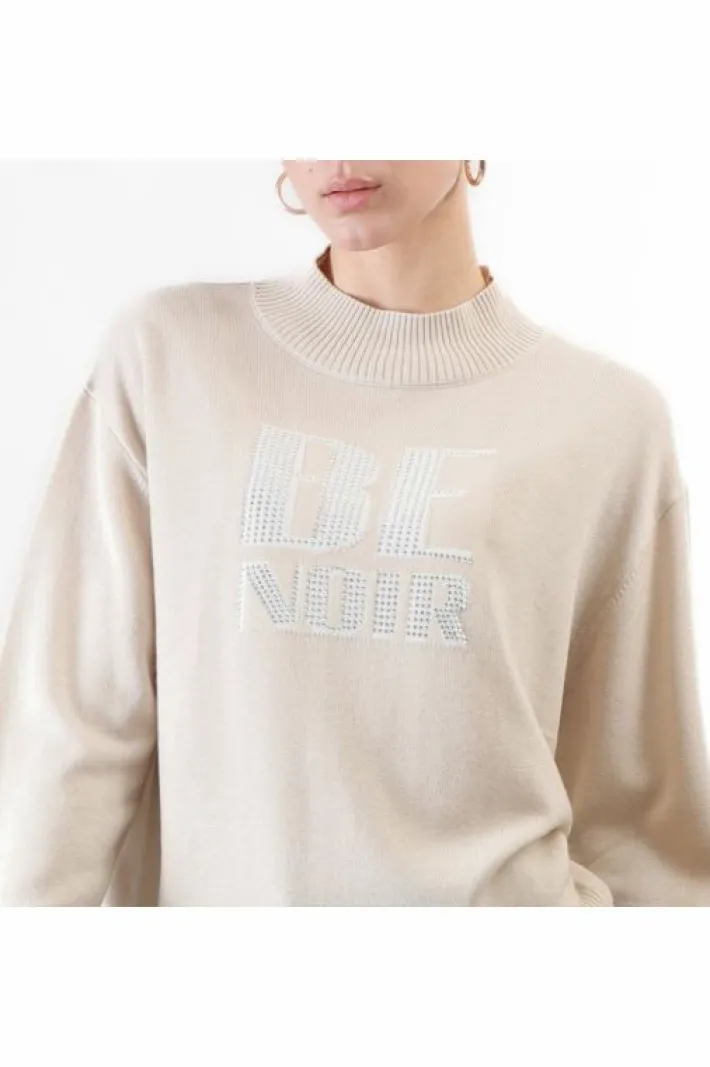 CafèNoir maglia collo a ciclista con logo "be noir"