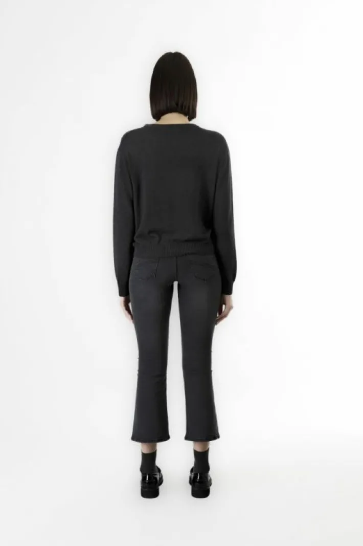 CafèNoir maglia girocollo con logo "be noir"