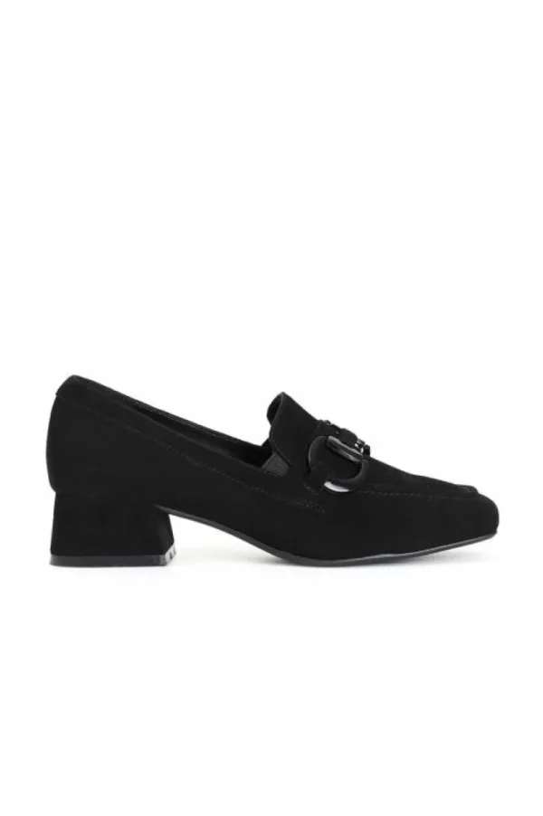 CafèNoir mocassino da donna in camoscio con morsetto