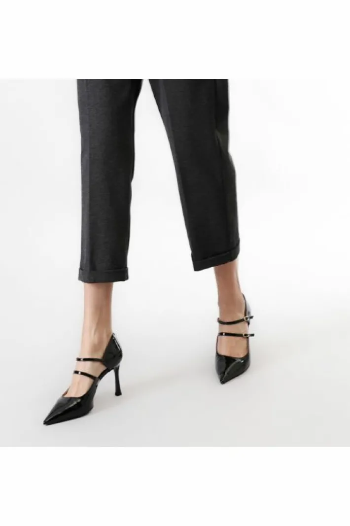 Donna CafèNoir pantaloni gamba dritta con pinces