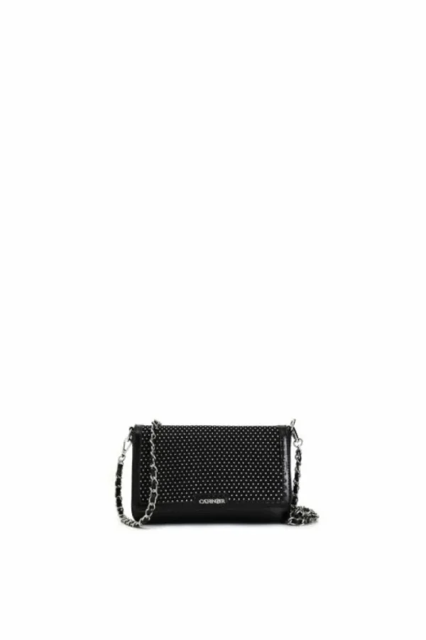 CafèNoir pochette in rete con strass