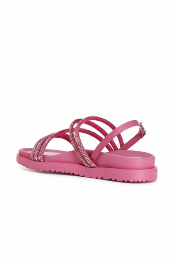 CafèNoir sandali fasce con strass