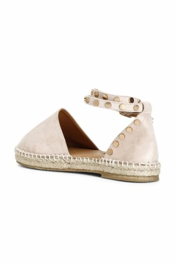 CafèNoir sandali in tessuto su fondo corda