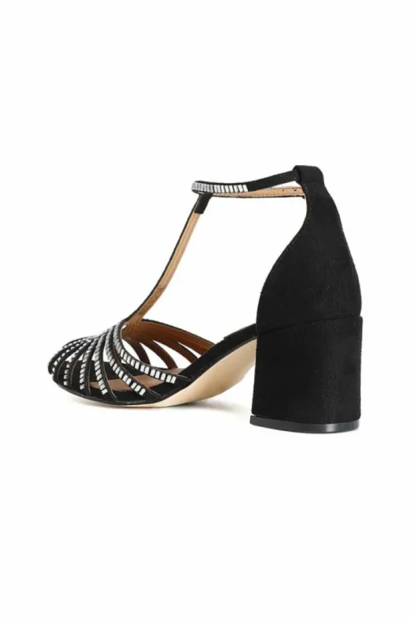 CafèNoir sandalo a gabbia con cinturino alla caviglia