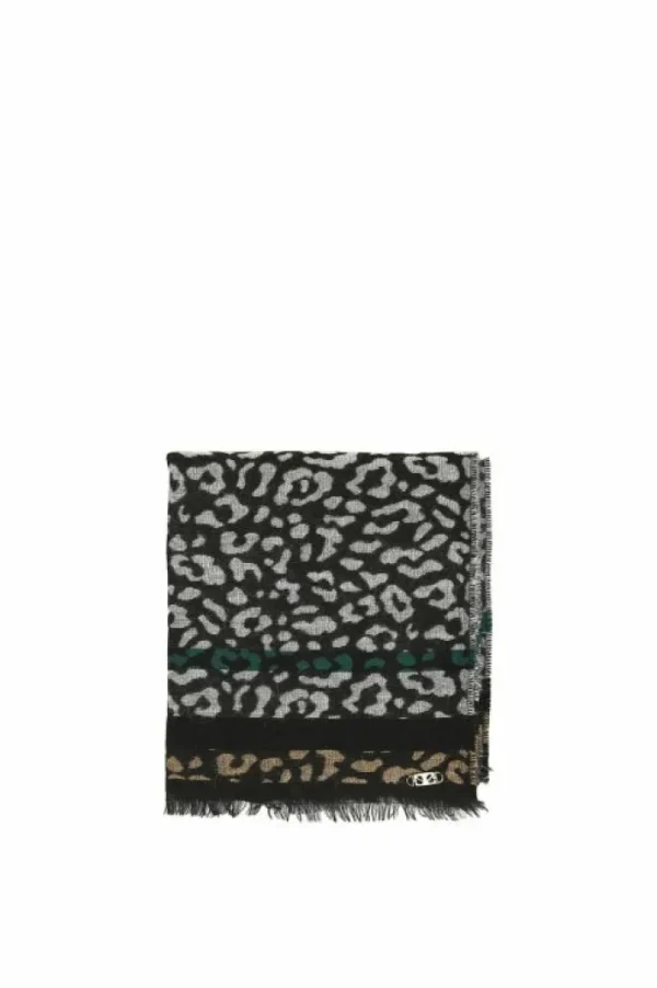 CafèNoir sciarpa animalier multi animalier