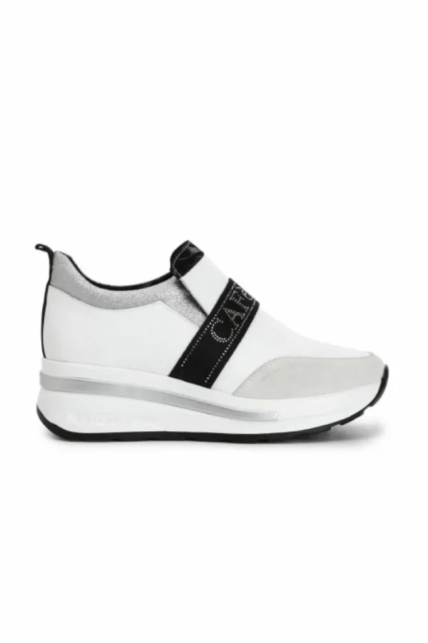 CafèNoir slip-on donna in pelle con strass