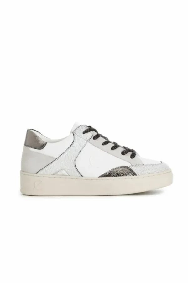 CafèNoir sneakers da donna in pelle con lacci