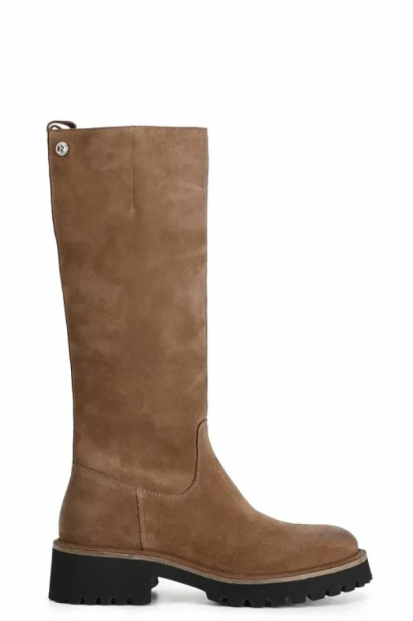 CafèNoir stivale donna in pelle scamosciata