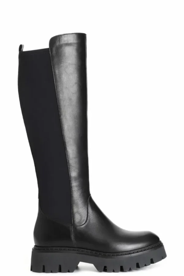 CafèNoir stivale in pelle e lycra