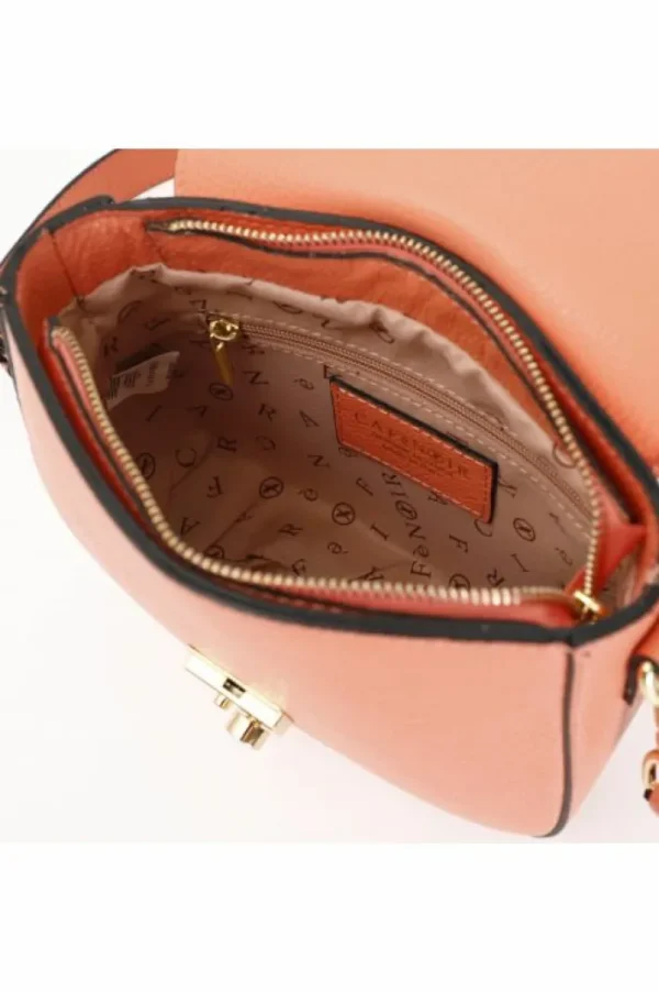 CafèNoir tracolla con pattina in pelle e chiusura strass