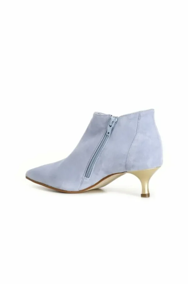 CafèNoir tronchetti in suede con tacco basso