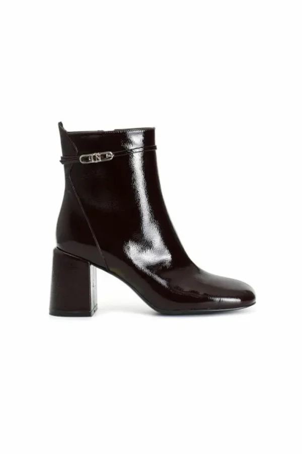 CafèNoir tronchetto da donna con fibbia in pelle naplak